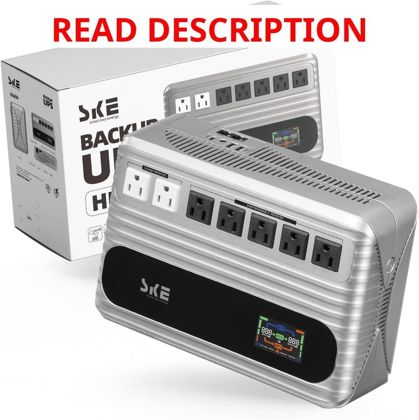 SKE Orion HL850 850VA UPS with LCD & 7 Outlets
