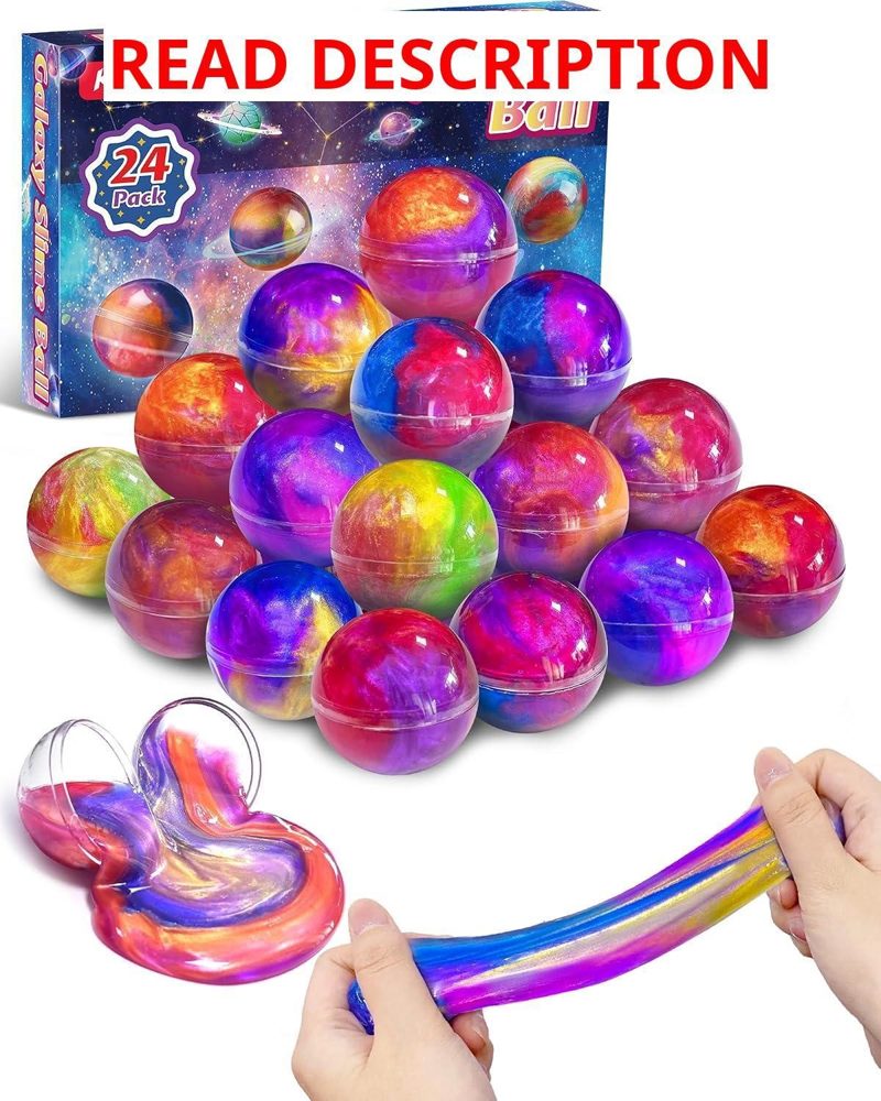 Galaxy Slime Party Favors (24 Pack)