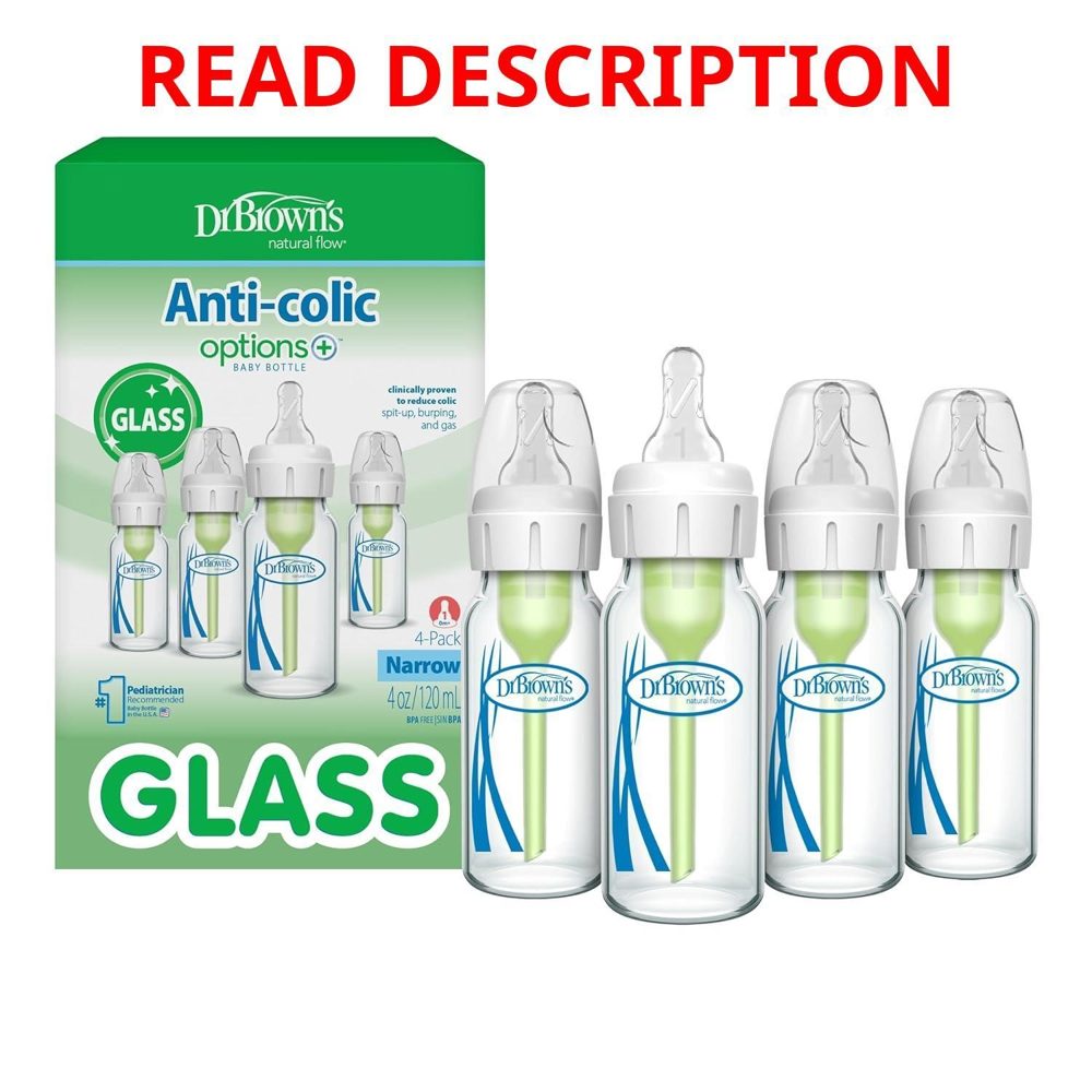 Dr. Brown's Anti-Colic Options+ 4 oz Bottle