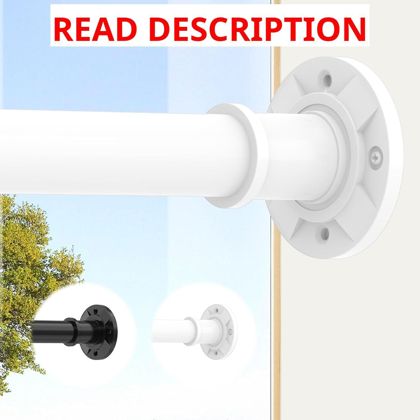 Tension Curtain Rod No Drilling 31-168 In