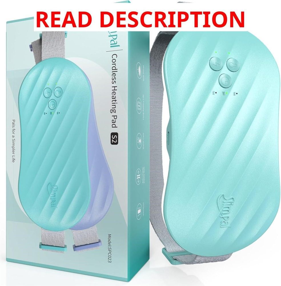 Slimpal AI Portable Heating Pad Aqua S2