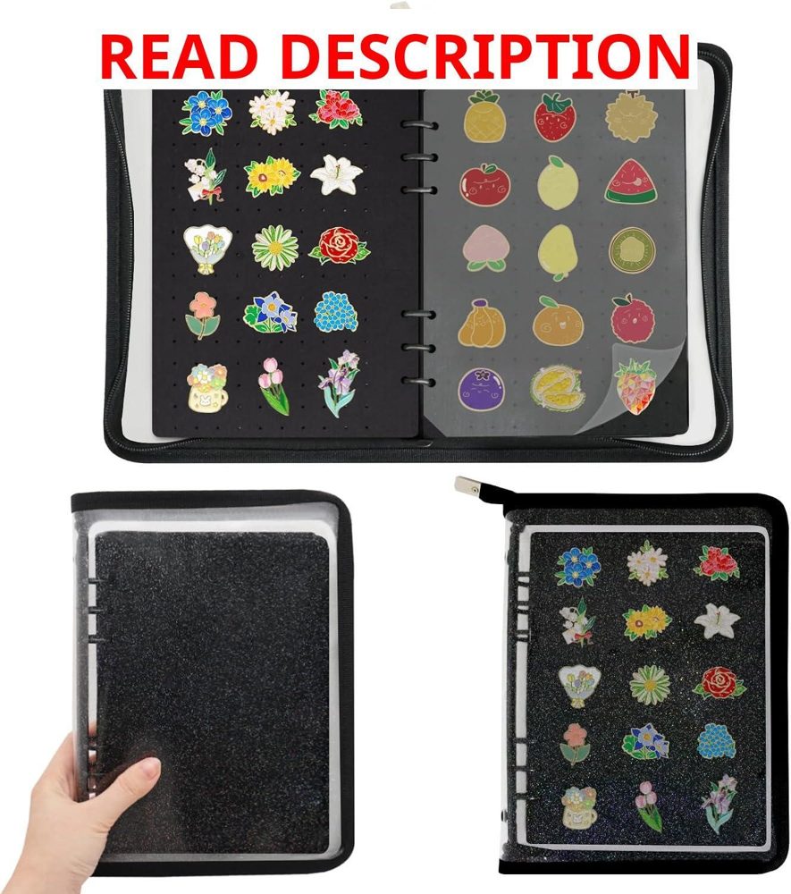LIQALU Pin Display Book A5 Binder