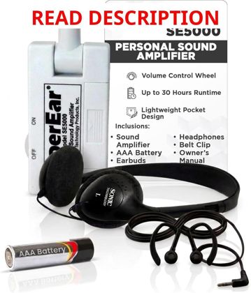 SuperEar SE5000 - Hearing Amplifier