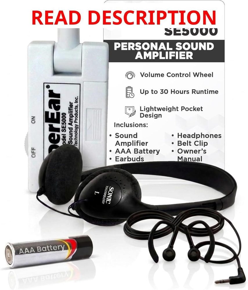 SuperEar SE5000 - Hearing Amplifier
