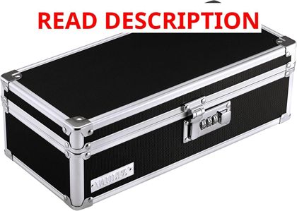 Vaultz Locking Medicine Box with Combo Lock