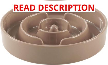 Havniva Ceramic Slow Feeder Dog Bowl 1.2c