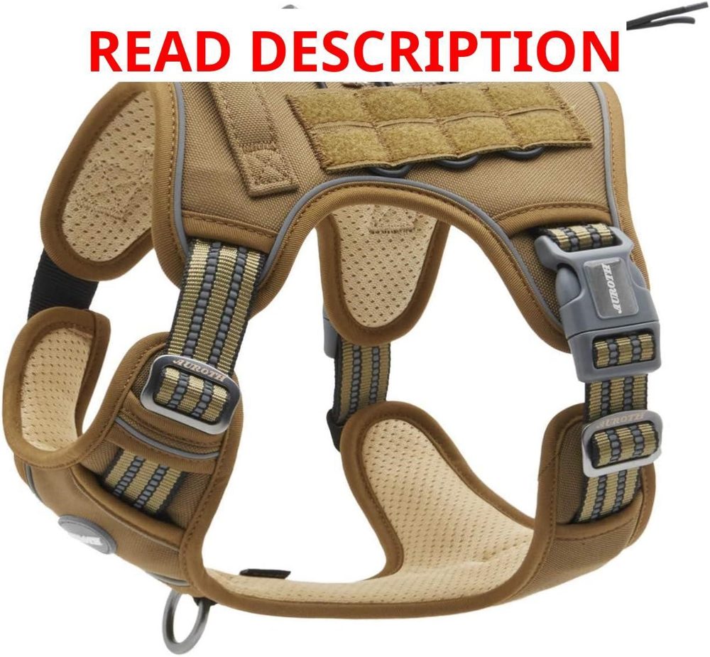 AUROTH Tactical Dog Harness for Small Dogs S