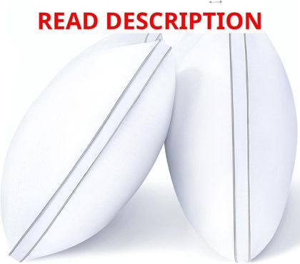 Viewstar Queen Pillows Set of 2 Firm Support