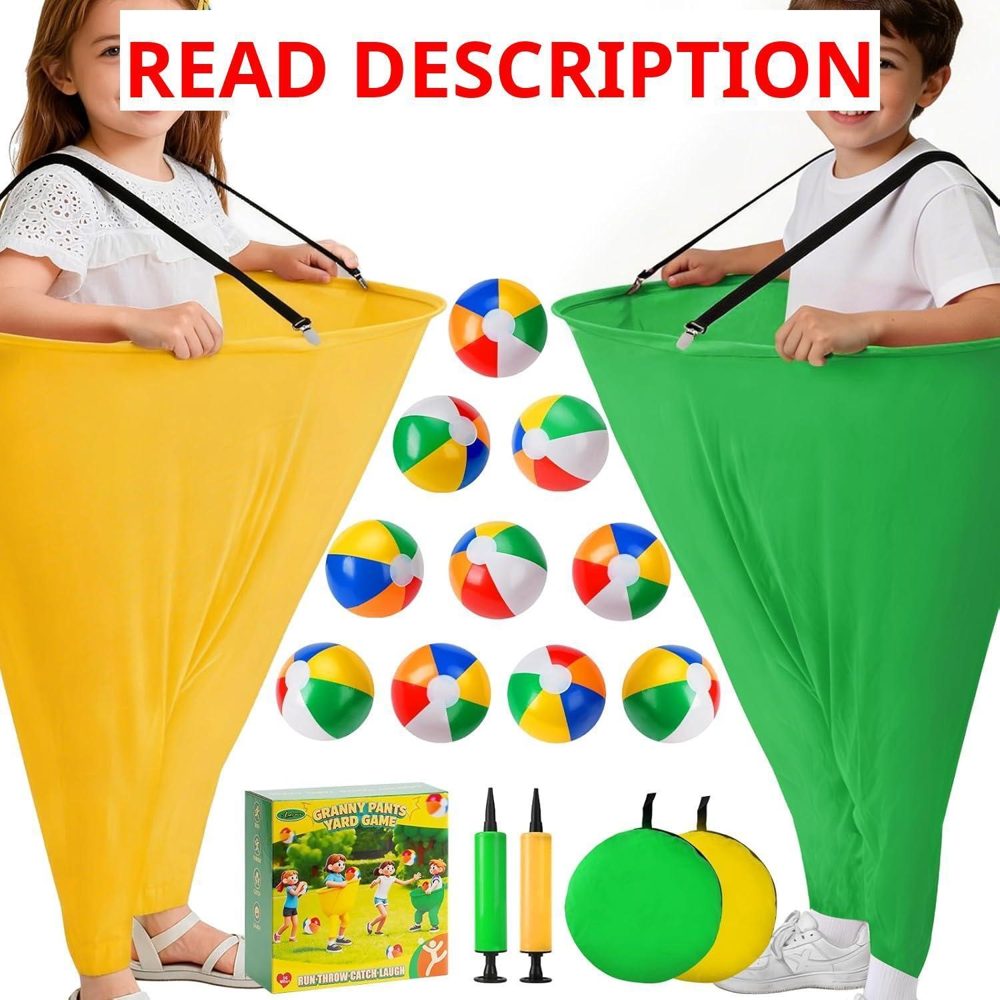 Granny Pants Yard Game Set: 17 Pcs