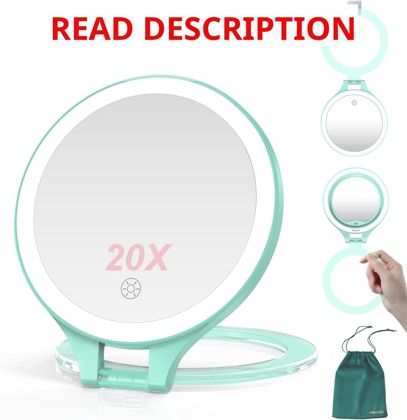 Mocado Lighted Travel Mirror 3-Color