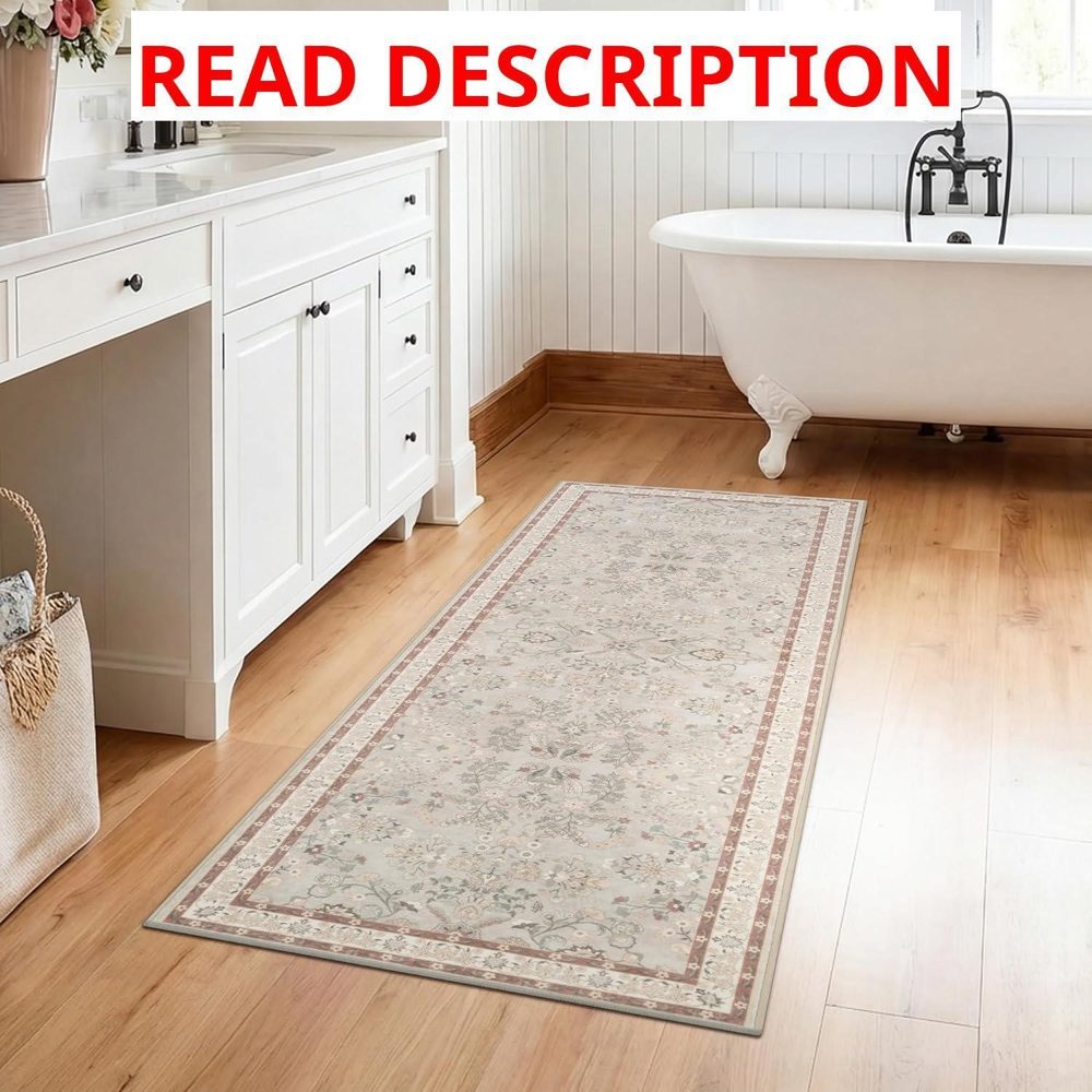 Granny Says Boho Bathroom Runner 47x18
