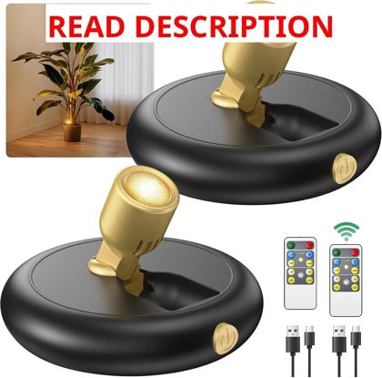 Rechargeable LED Spotlight: Wireless Mini