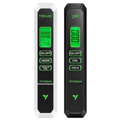 VIVOSUN Digital pH/EC/TDS Meter Kit 3-in-1