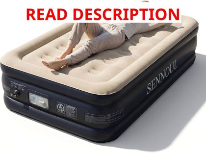 SENNOUL Twin Air Mattress with Pump 18"