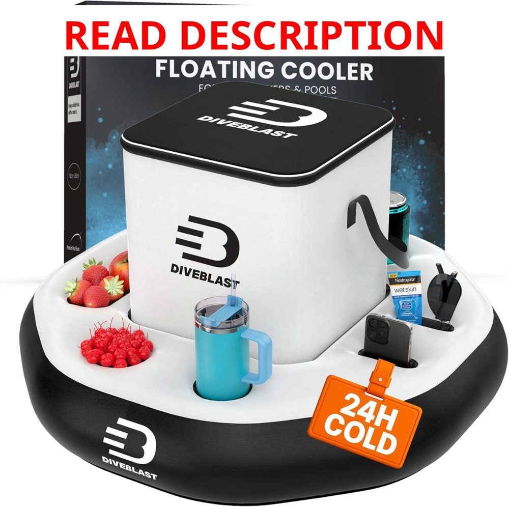 DIVEBLAST Floating Cooler 24 cans leakproof