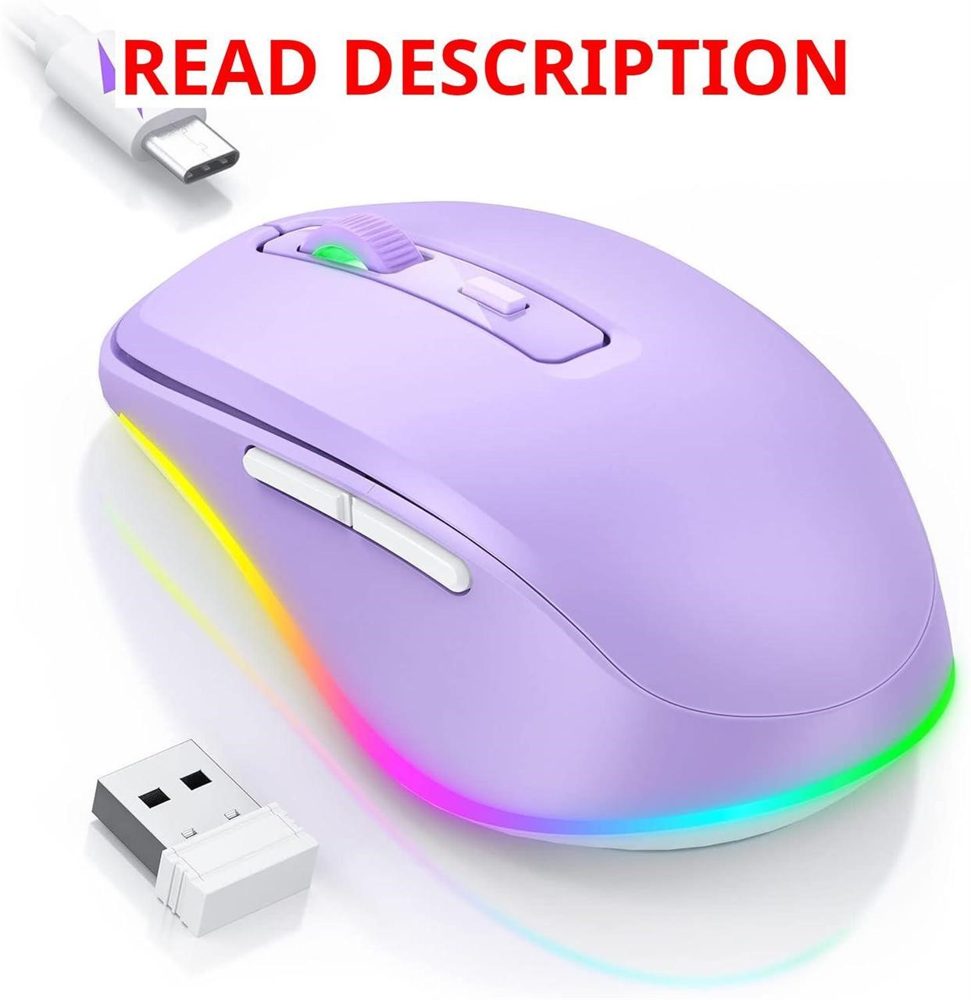 PEIOUS Wireless Mouse Jiggler - LED Mover