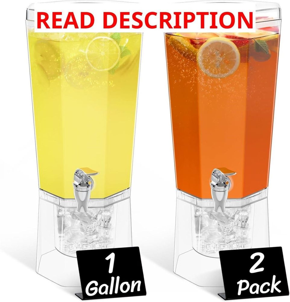 Lifewit 1G Drink Dispenser 2Pcs Spigot