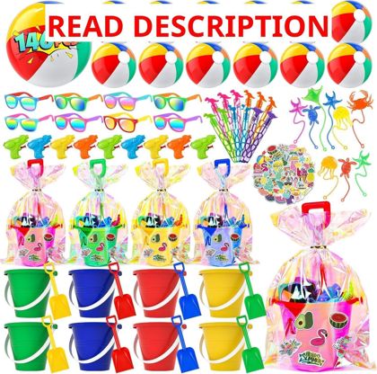YADIYA Pool Party Favors Kit (146 PCS)
