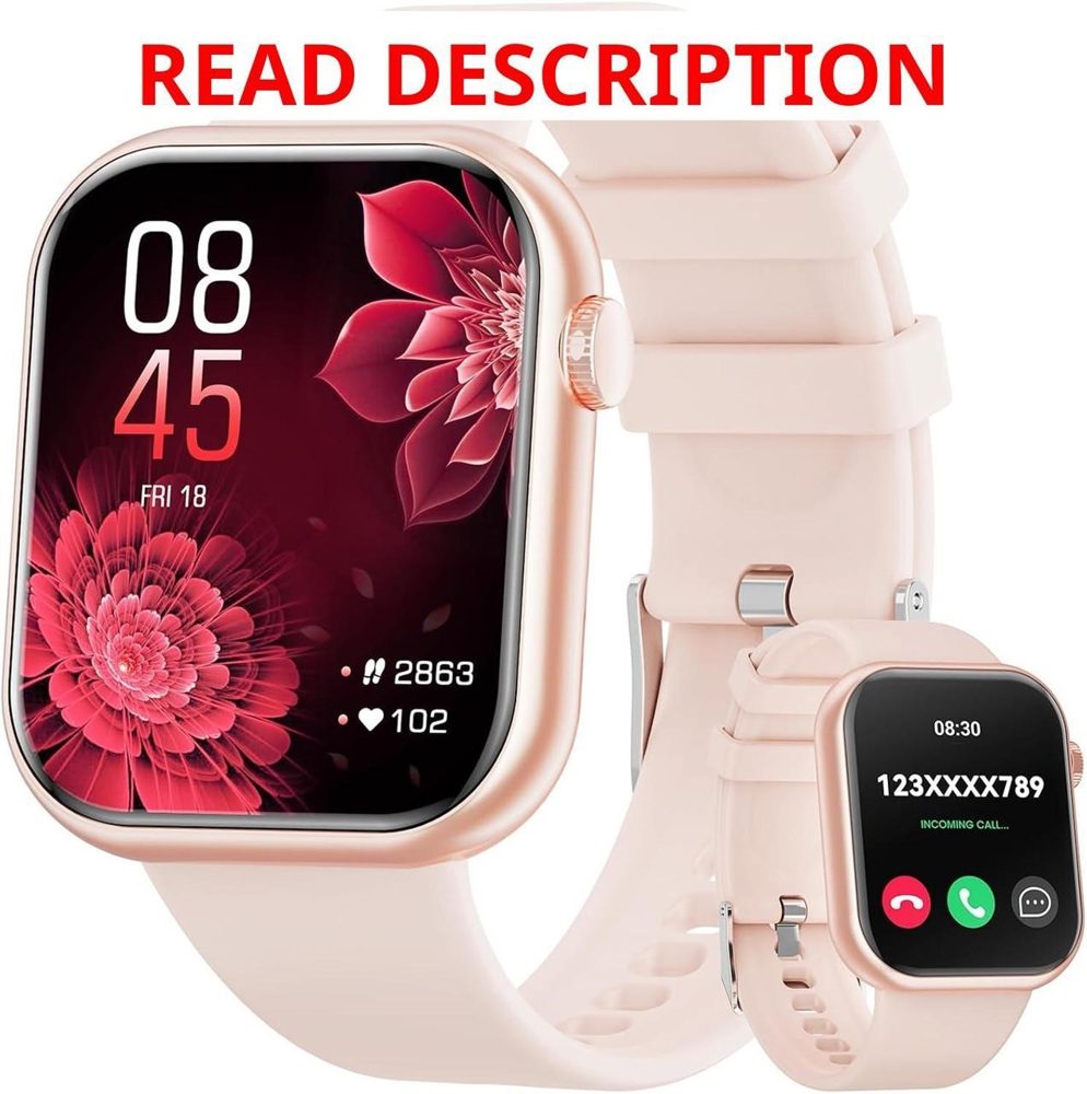 Hwagol Smart Watch 1.85" Fitness Tracker