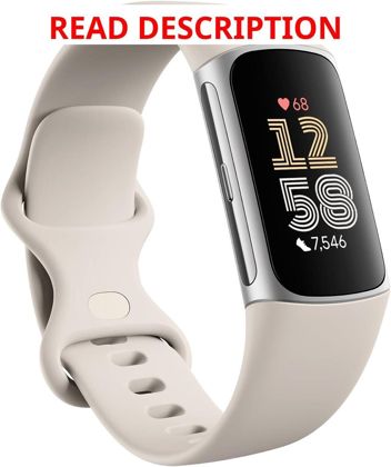 Fitbit Charge 6: Fitness Tracker w/ HR (3 mo)
