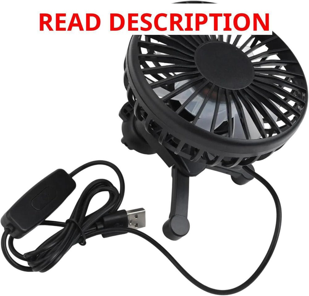 Cooling USB Car Fan Interface for Summer Heat