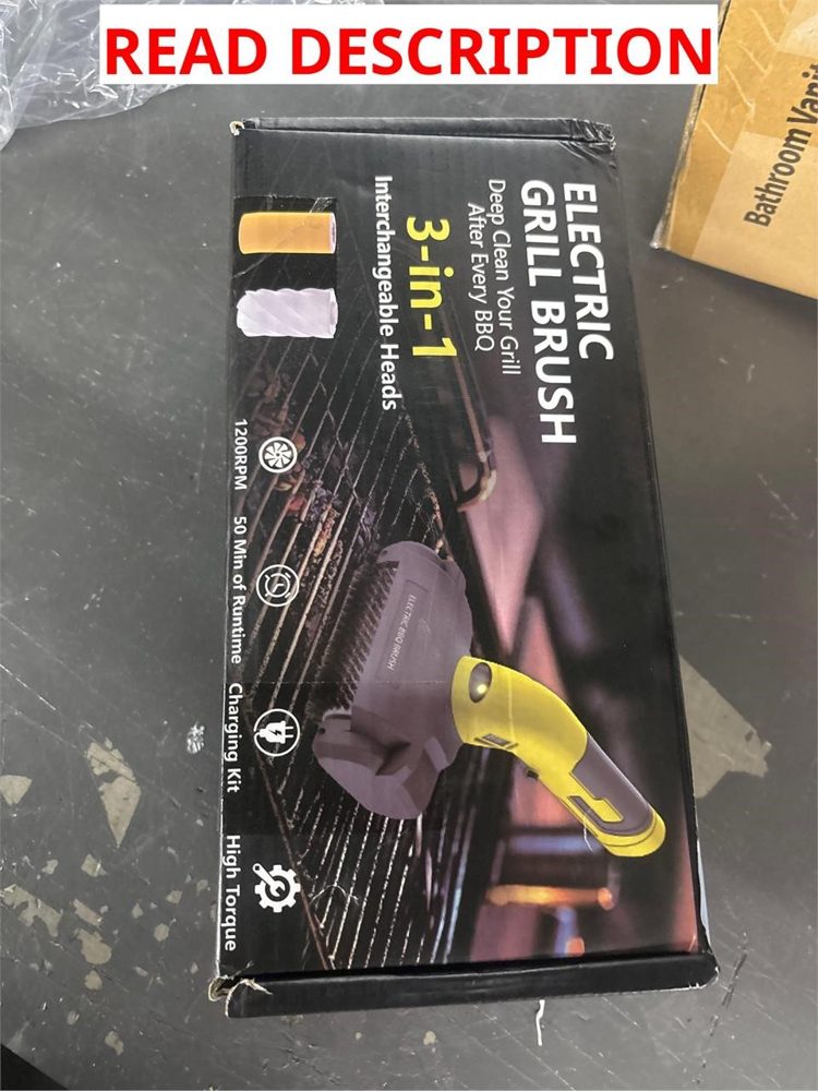 3-in-1 Electric Grill Brush