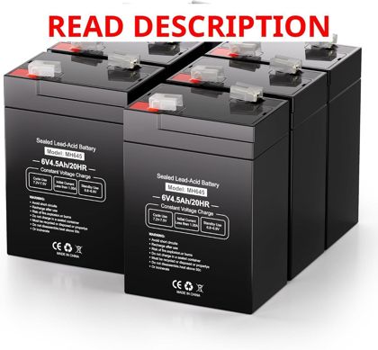 Fulpower 6V 4.5Ah SLA Battery | UPS Backup