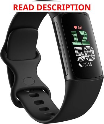 Fitbit Charge 6 Fitness Tracker - Heart Rate