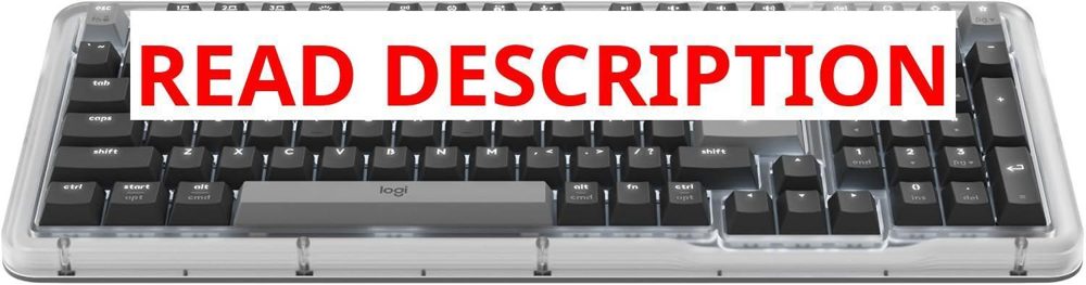 Logitech Alto Keys K98M Wireless Keyboard (WHITE)