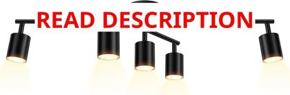 BoostArea 5-Light Track Kit Black