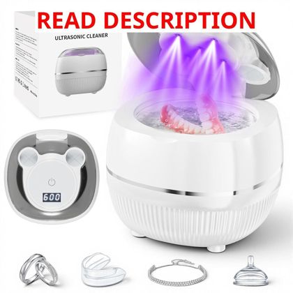 Ultrasonic Retainer Cleaner 48kHz 220ml
