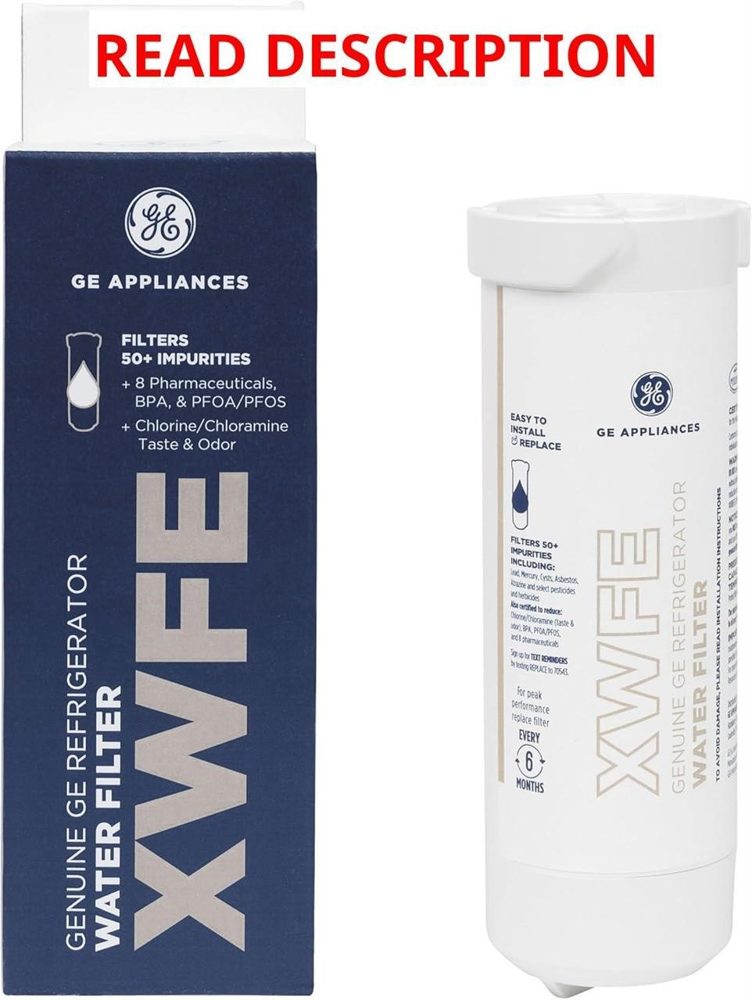 GE XWFE Fridge Water Filter 6-Month Pack