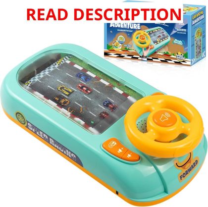 Musical Steering Wheel Toy for Boys 4-6