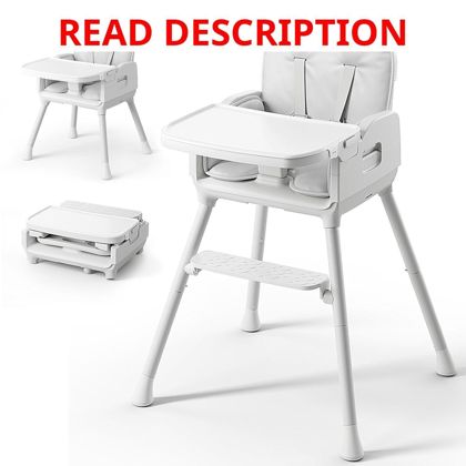 Obee Odee 3-in-1 Baby High Chair Grey