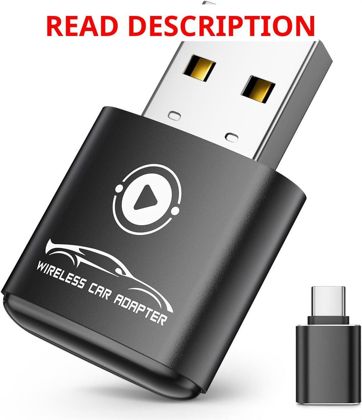 vnilrgle Wireless CarPlay Adapter for iPhone