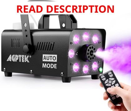 AGPTEK Fog Machine 600W 4000CFM with LED