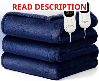 Homemate Electric Heated Blanket Queen 84x90