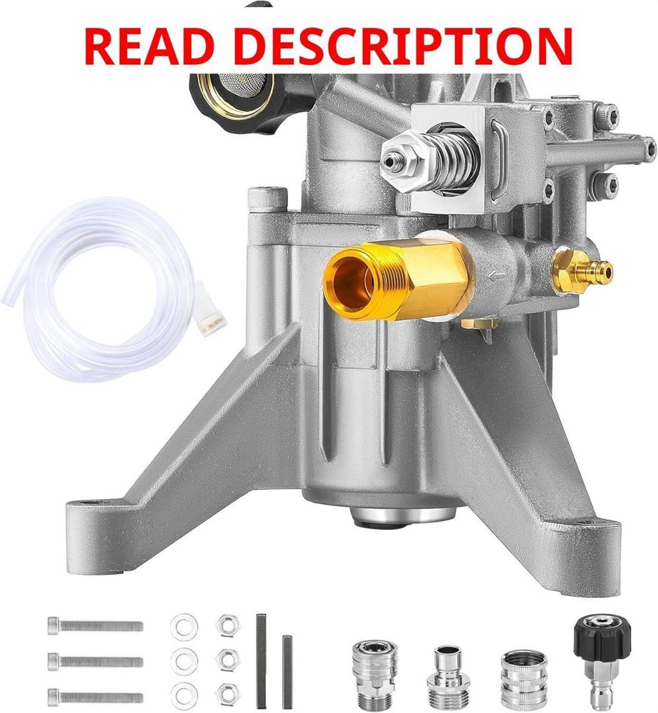 M MINGLE 7/8" PW Pump 3000 PSI QC Fittings