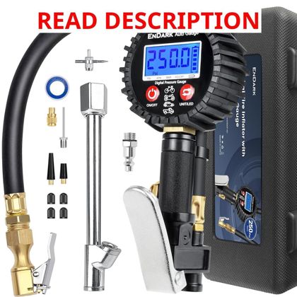 ENDARK Tire Pressure Gauge 250 PSI
