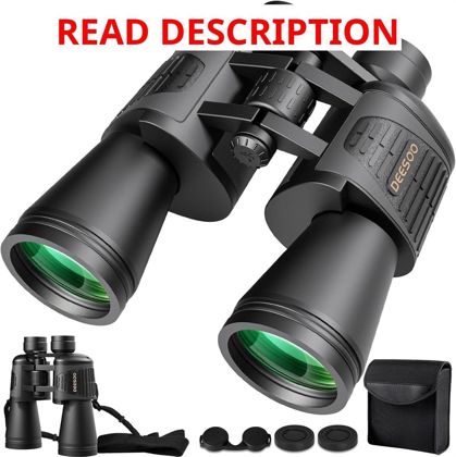 20x52 Binoculars | HD Vision Porro Prism