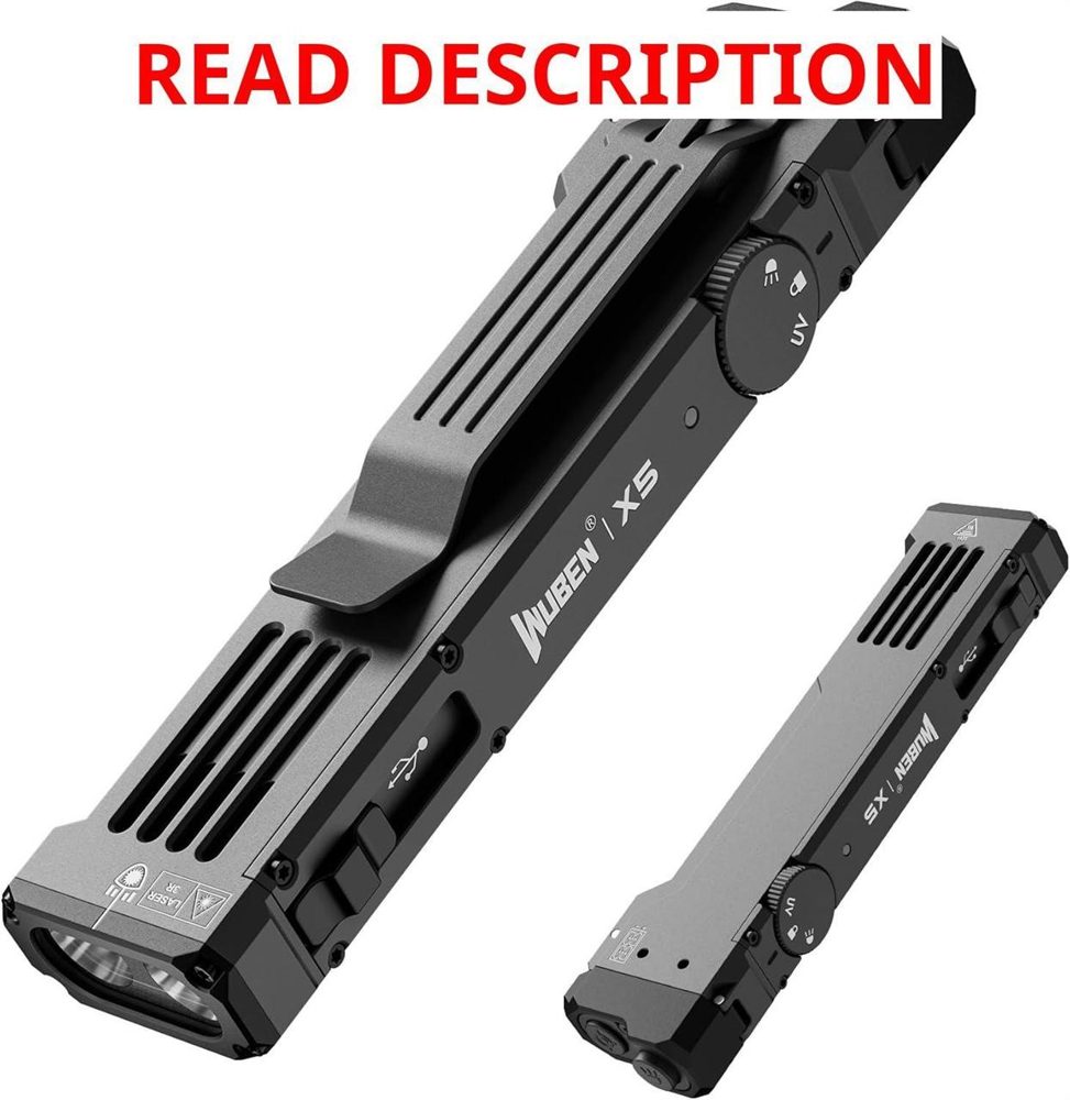 WUBEN X5 Flashlight 1300 Lumens 6 Modes