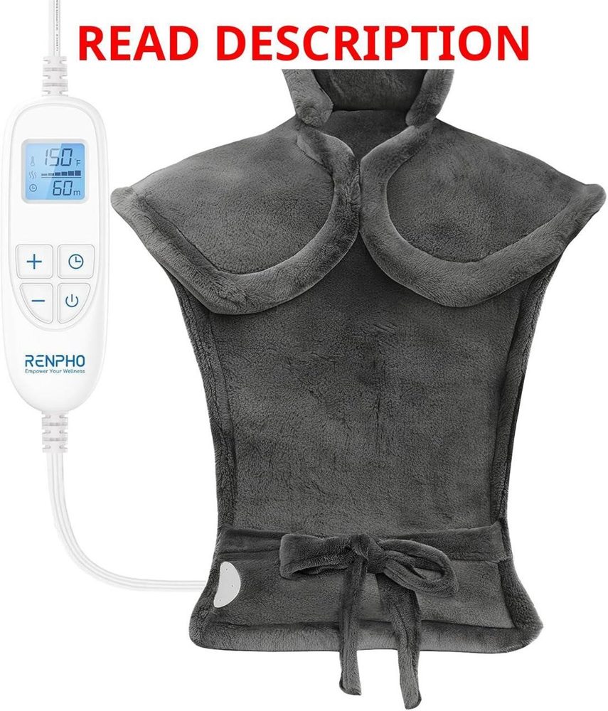 RENPHO Electric Heating Pad 6 Heat Levels