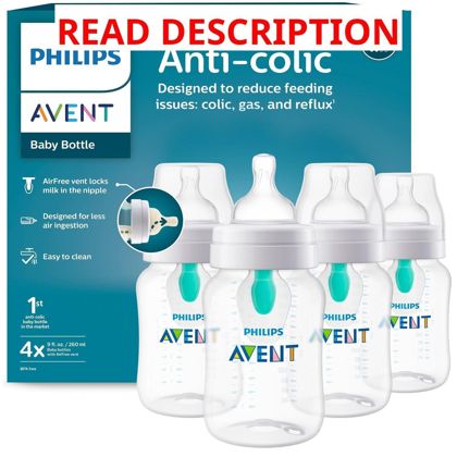 Philips Avent Anti-Colic Bottle 9oz 4 Pack