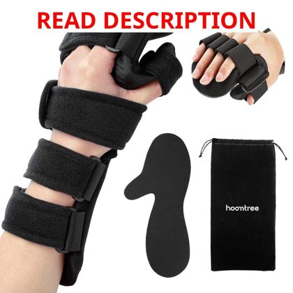 Stroke Resting Hand Splint Left Black
