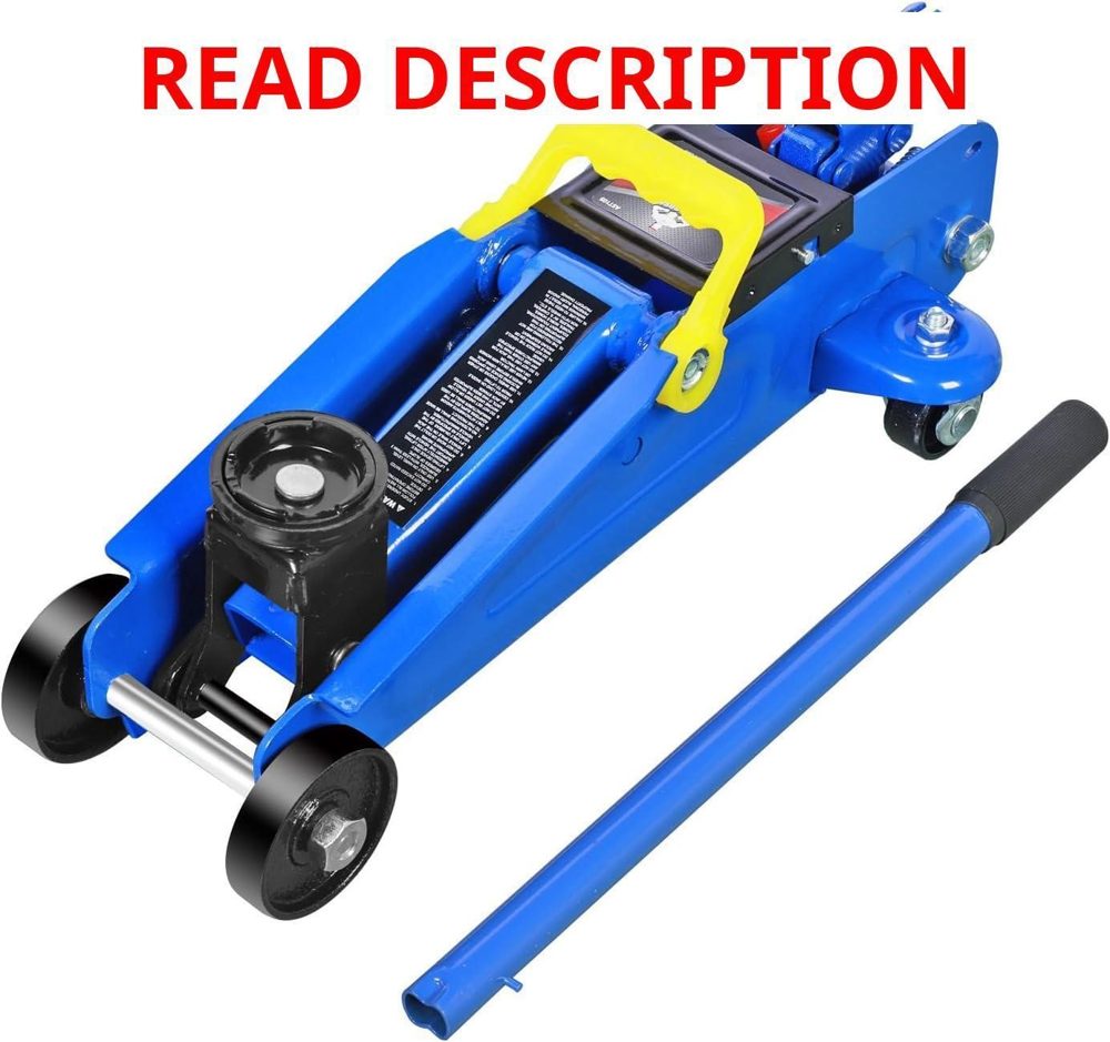 Jack Boss Floor Jack 1.5 Ton 5.1-12.6 in
