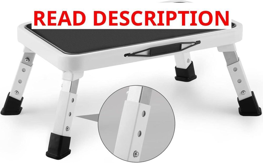 Jocauto Folding Step Stool 330 Lbs