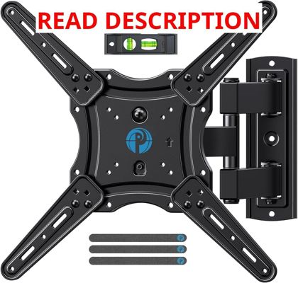Pipishell Full Motion TV Wall Mount 26-65"