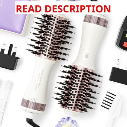 Dual Voltage 4-in-1 Hair Dryer Brush Compact