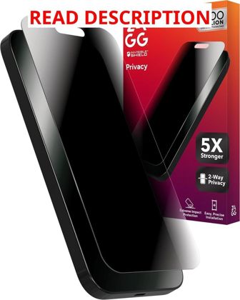 ZAGG Glass Elite Privacy Screen iPhone 16 Pro