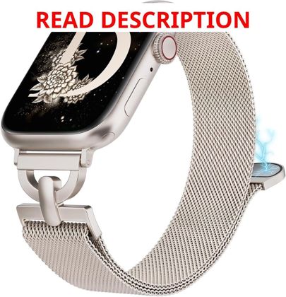 Stainless Steel Magnetic Loop for Apple Watch